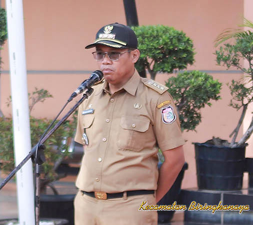 Gambar Apel Pagi,  Camat Biringkanaya berpesan agar seluruh Pegawai berperan mensukseskan Lorong Wisata